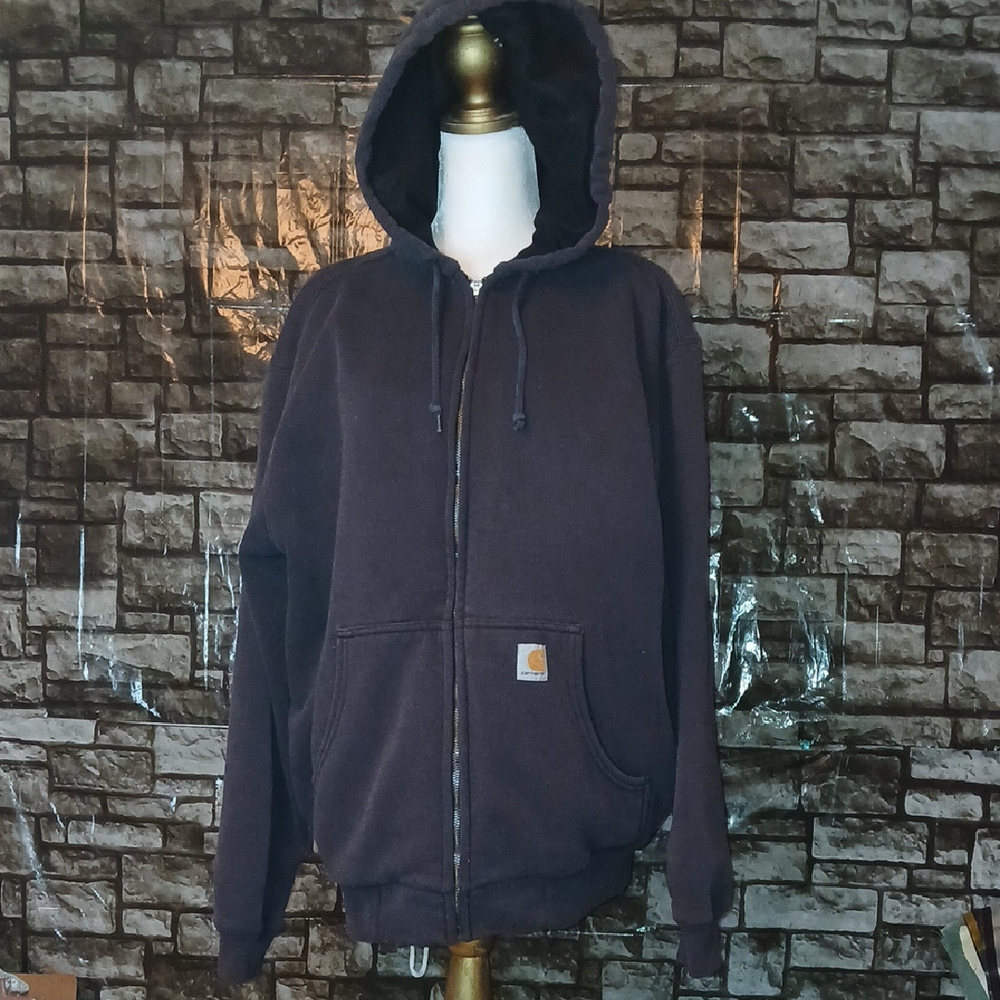 Carhartt Charcoal Hooded Performance Jacket